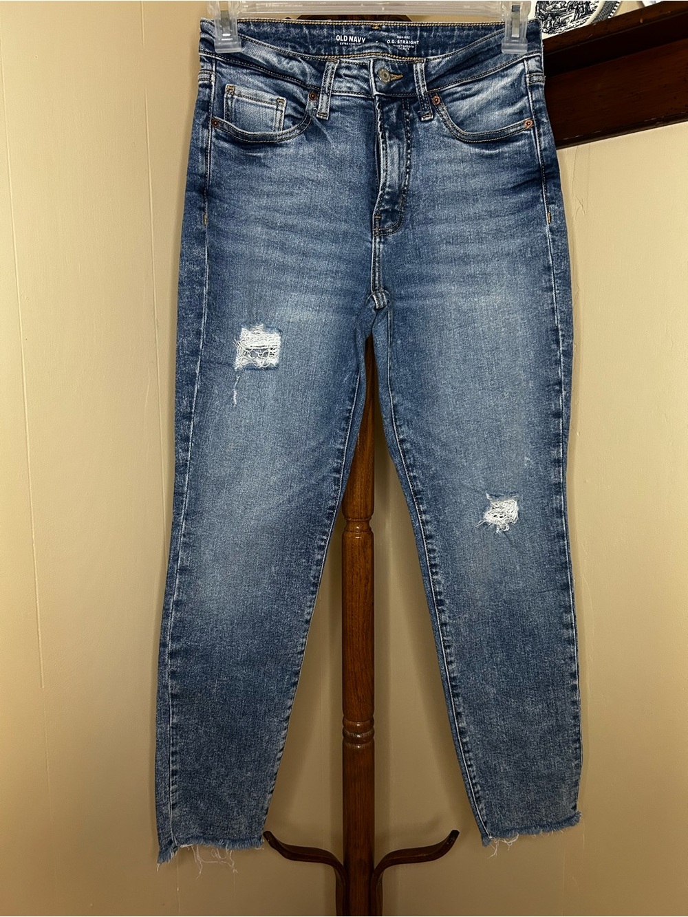 OLD NAVY- HIGH RISE O.G. STRAIGHT